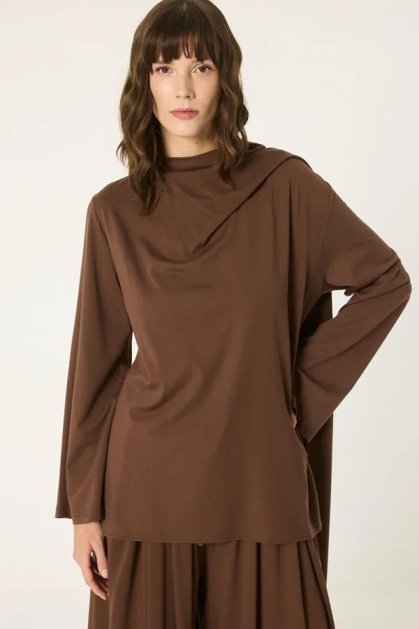 Ensemble 2 pièces à col châle