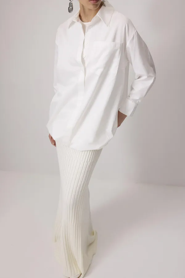 POCKETED BALLOON SHIRT