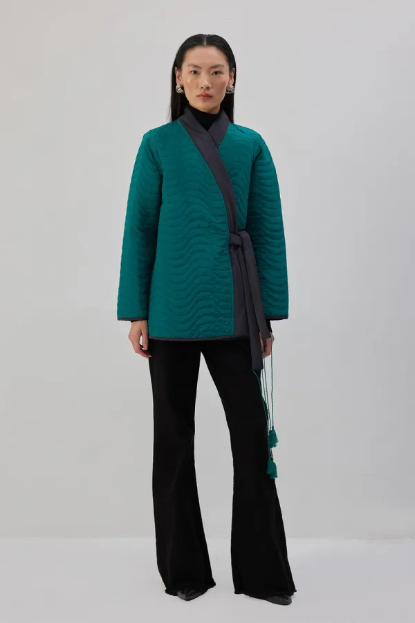 KAPİTONE KİMONO CEKET