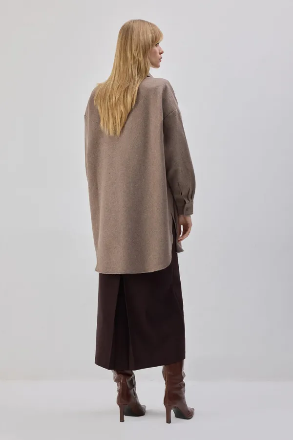 THICK CASHMERE SHIRT