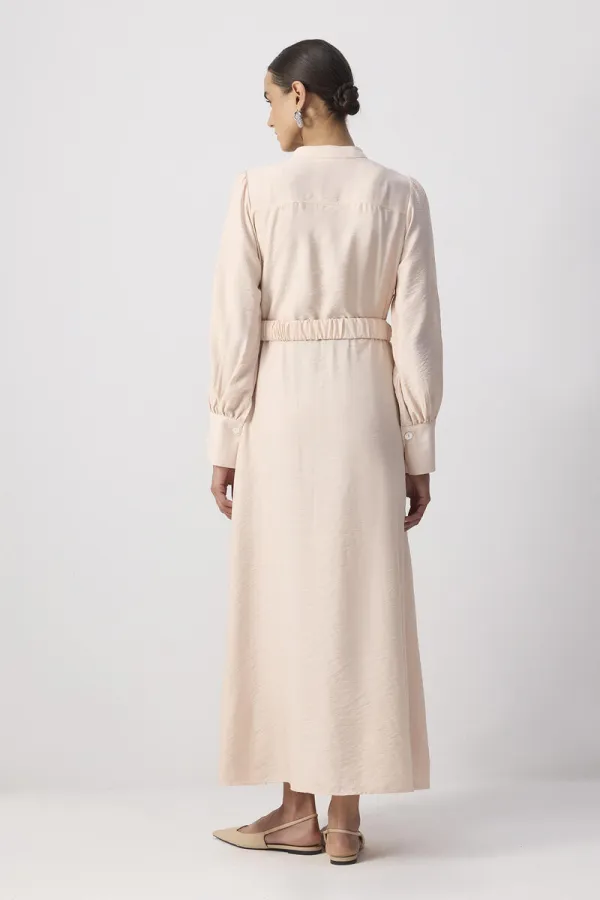 ROBE EN VISCOSE CEINTURE