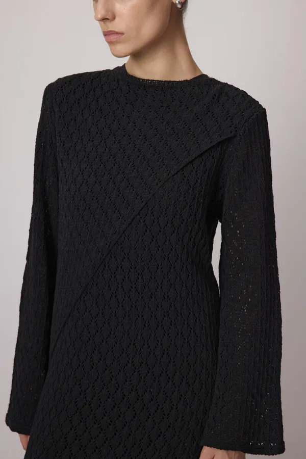 PAMUKLU BRODE ELBİSE