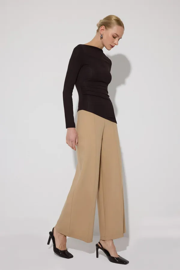 NERVÜRLÜ PALAZZO PANTOLON