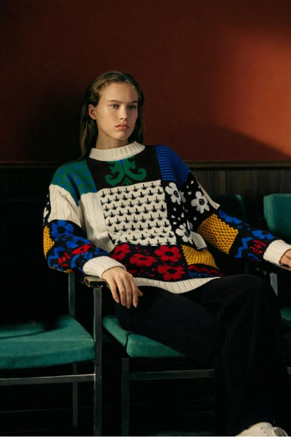 DESENLİ TRİKO KAZAK