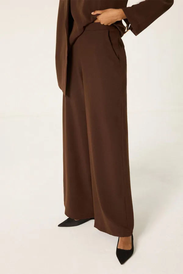 ENSEMBLE TUNIQUE ET PANTALON AVEC BOUCLE DORÉE