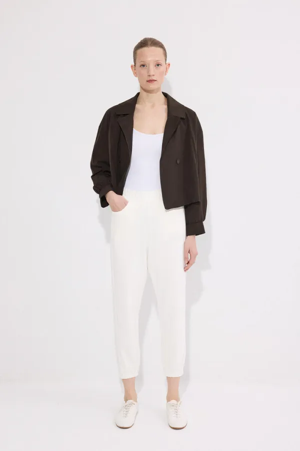 PANTALONS EN MAILLE ÉLASTIQUE