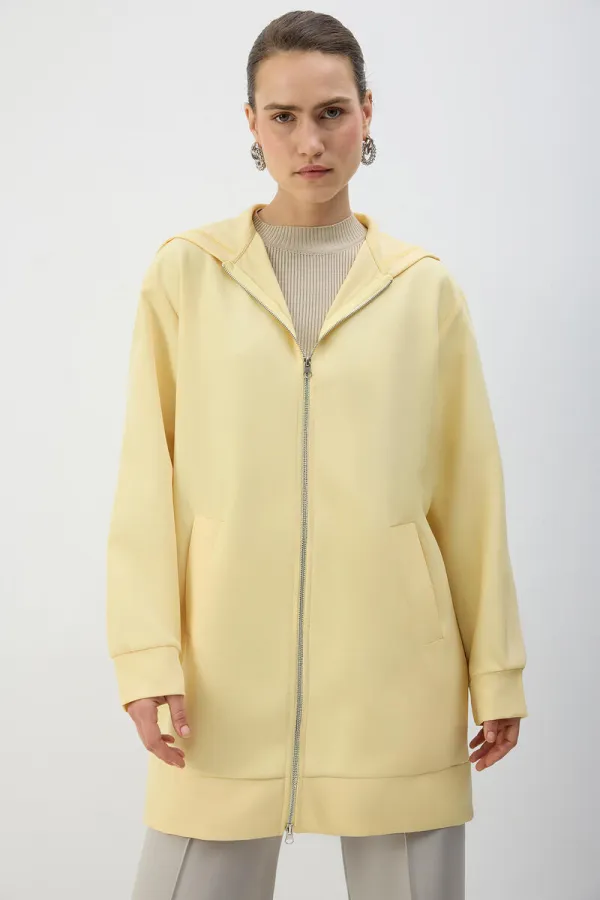 ZIPPED HOODED JACKET ZIPPED HOODED JACKET