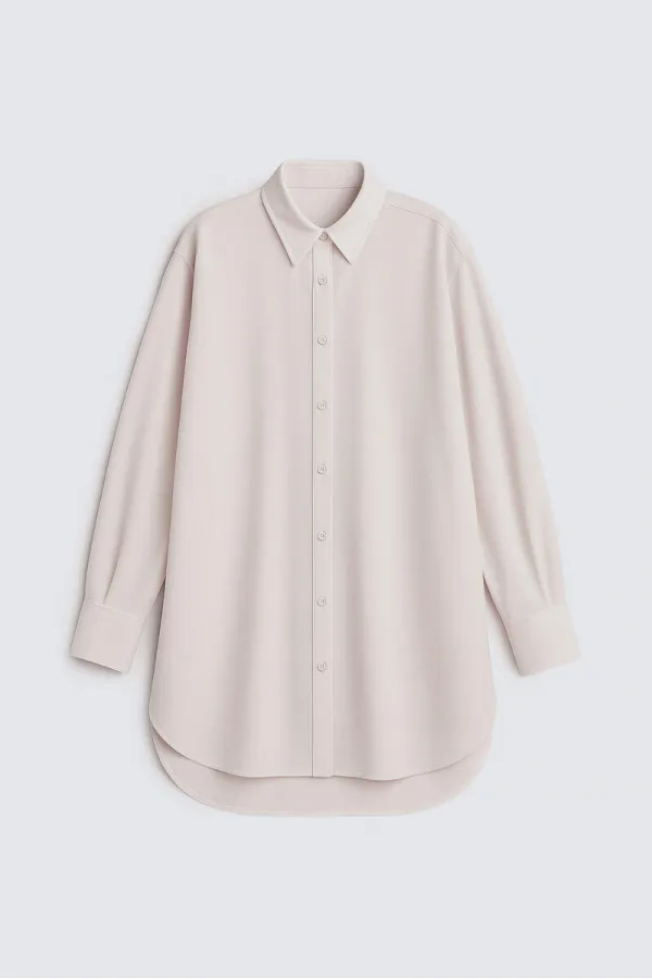 OVERSIZE CREPE SHIRT