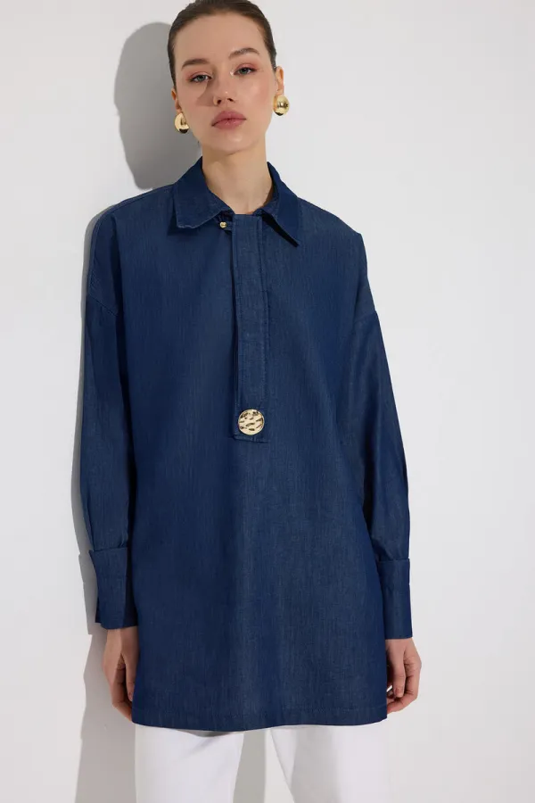 GÖMLEK  YAKA TUNİK