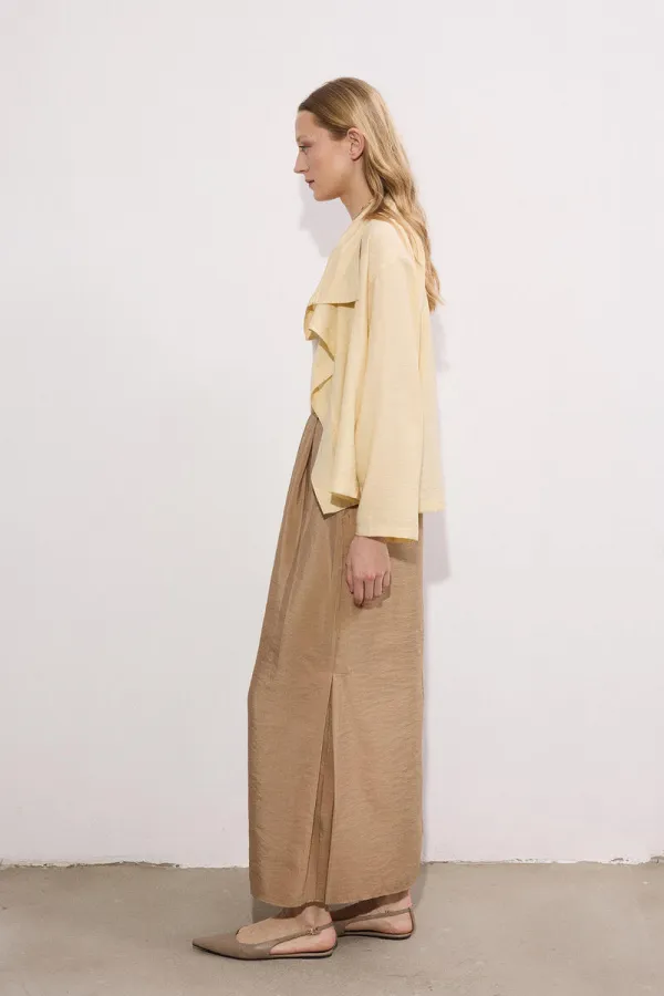 JUPE MAXI À BOUTONS