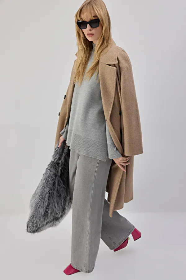 DİK YAKA BASIC TRİKO KAZAK