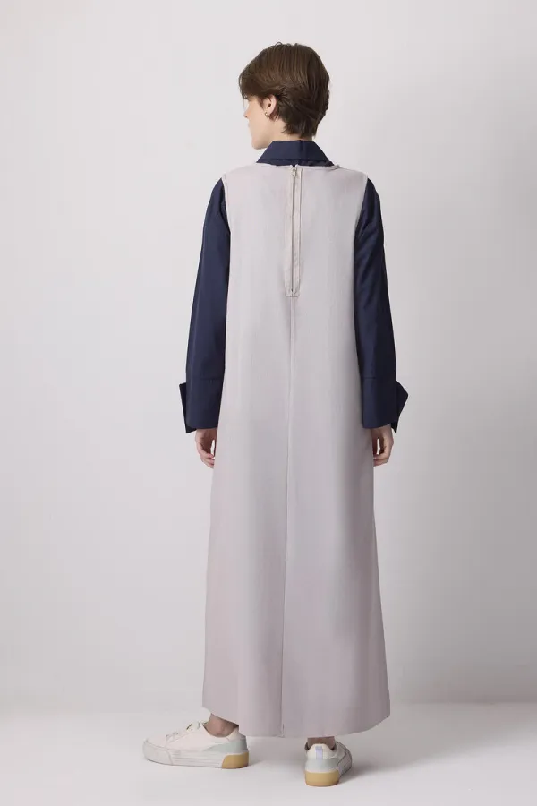 FİYONK DETAYLI KETEN JİLE