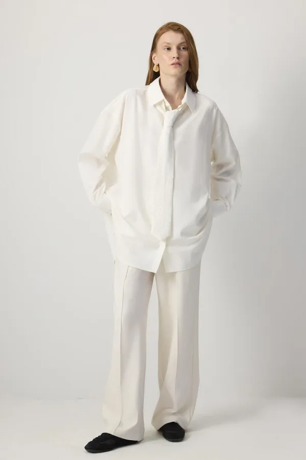 OVERSIZE FIT POPLIN SHIRT
