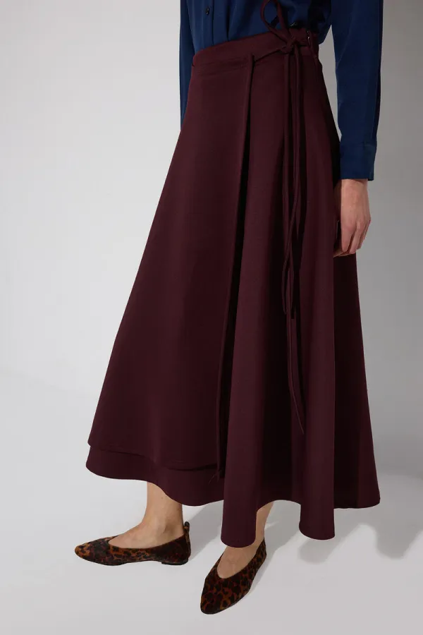 TIE-UP SCUBA SKIRT TIE-UP SCUBA SKIRT