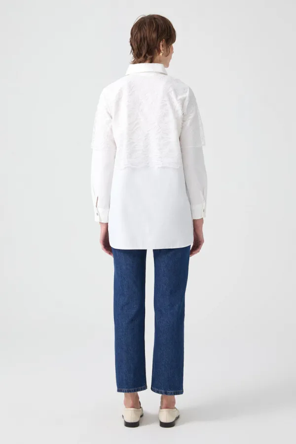 LACE DETAIL TUNIC LACE DETAIL TUNIC