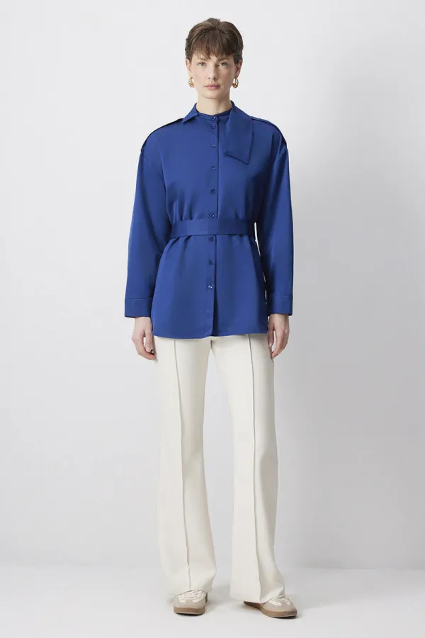 Relax Fit Shirt with Epaulets Relax Fit Shirt with Epaulets