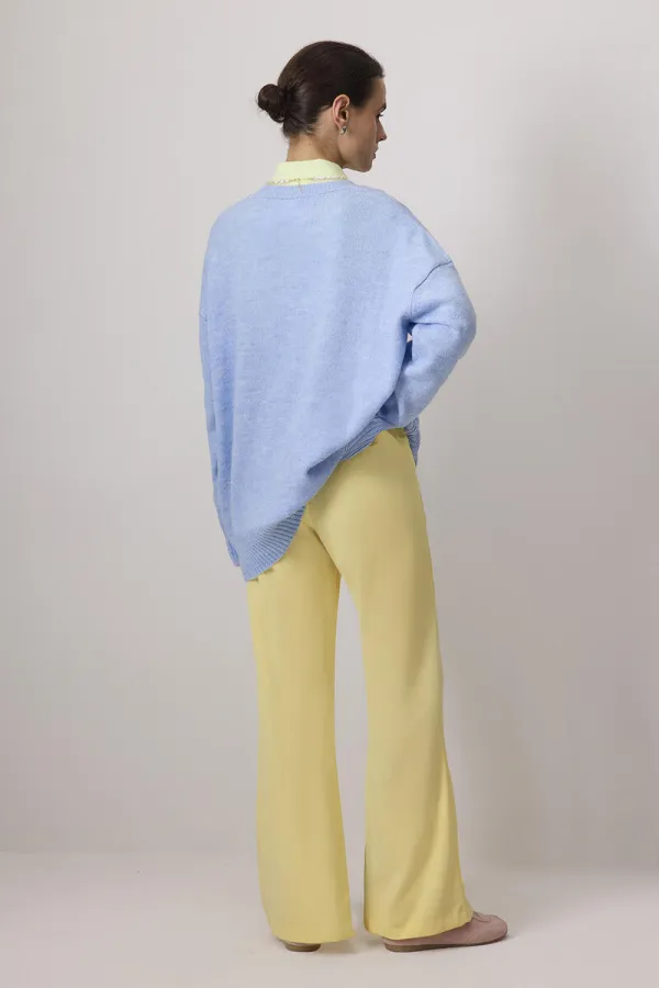 FERMUARLI FLARE PANTOLON