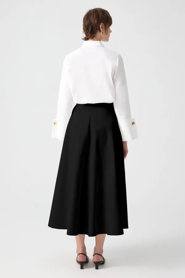 WIDE-CUFFS SHIRT BODYSUIT