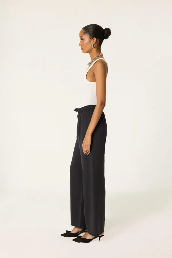 MODAL PANTS WITH ELASTIC WAISTBAND