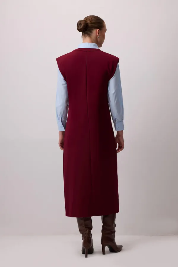 BICYCLE COLLAR PADDED DRESS