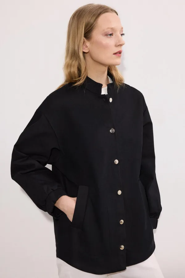 blouson aviateur en gabardine