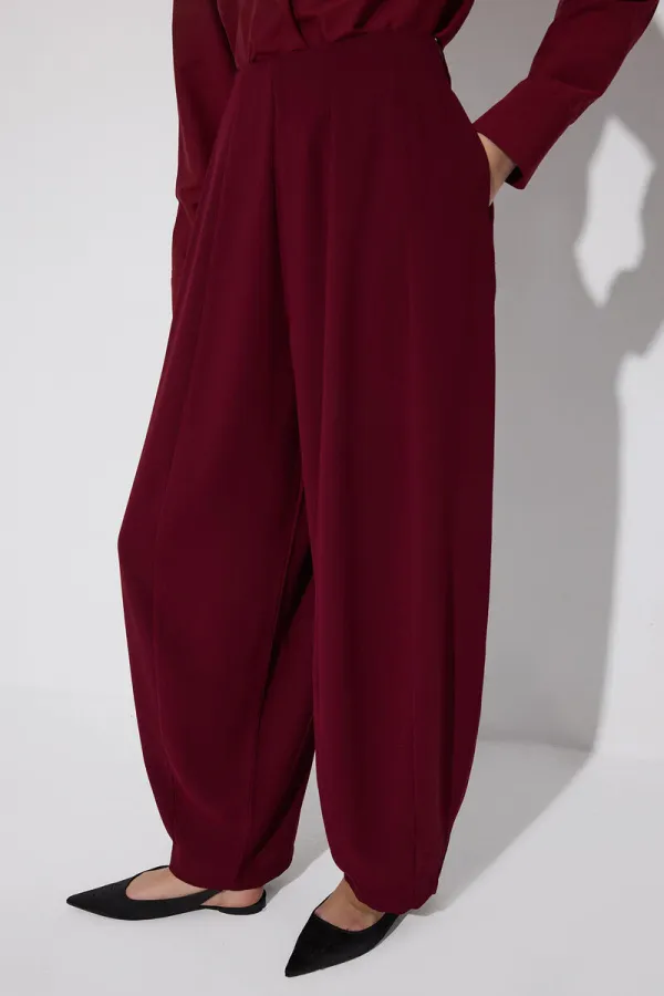 ÇELİK ÖRME PİLELİ PANTOLON