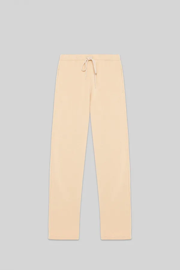 KNITTED PANTS WITH ELASTIC WAISTBAND