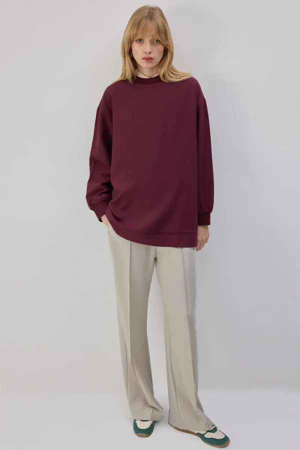 Tunique basique surdimensionnée