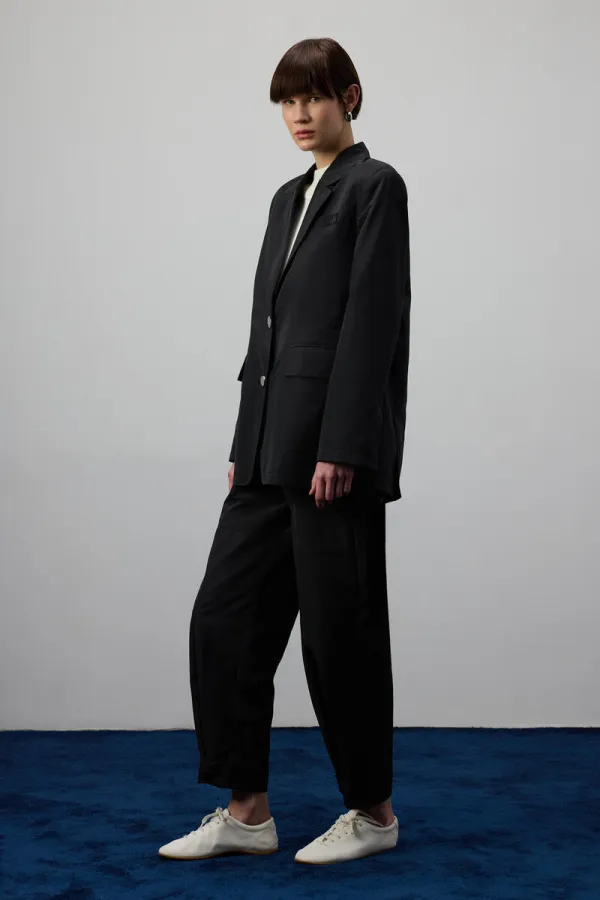 PARACHUTE FABRIC BLAZER JACKET