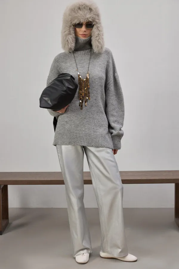 BOĞAZLI TRİKO KAZAK