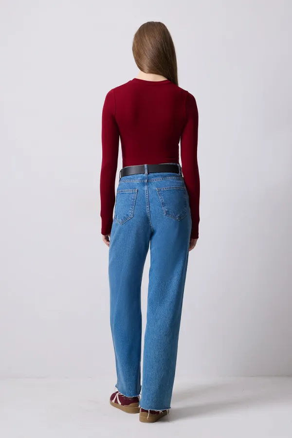 BODY BASIQUE À MANCHES LONGUES