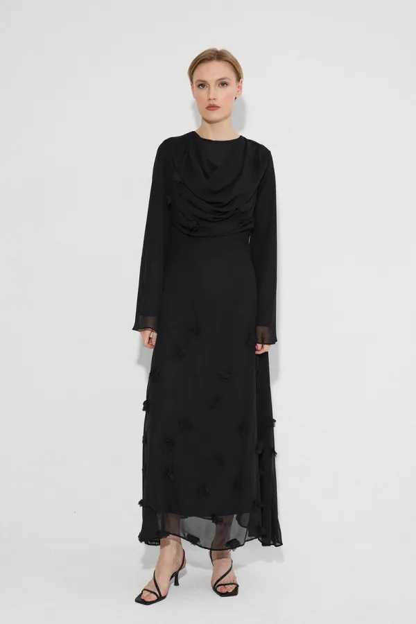 LINED CHIFFON DRESS LINED CHIFFON DRESS