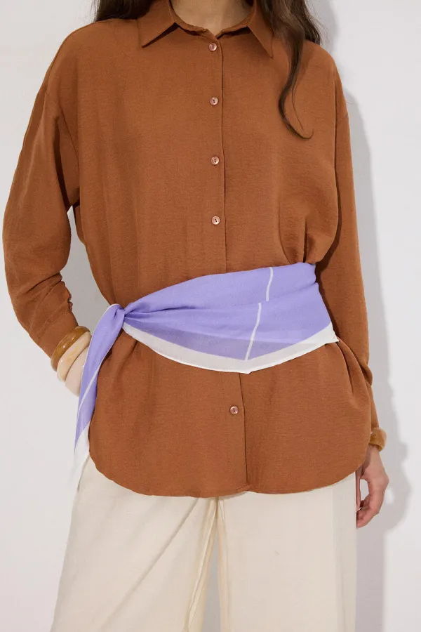 OVERSIZE BASIC GÖMLEK