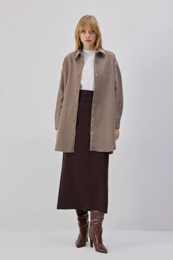 THICK CASHMERE SHIRT