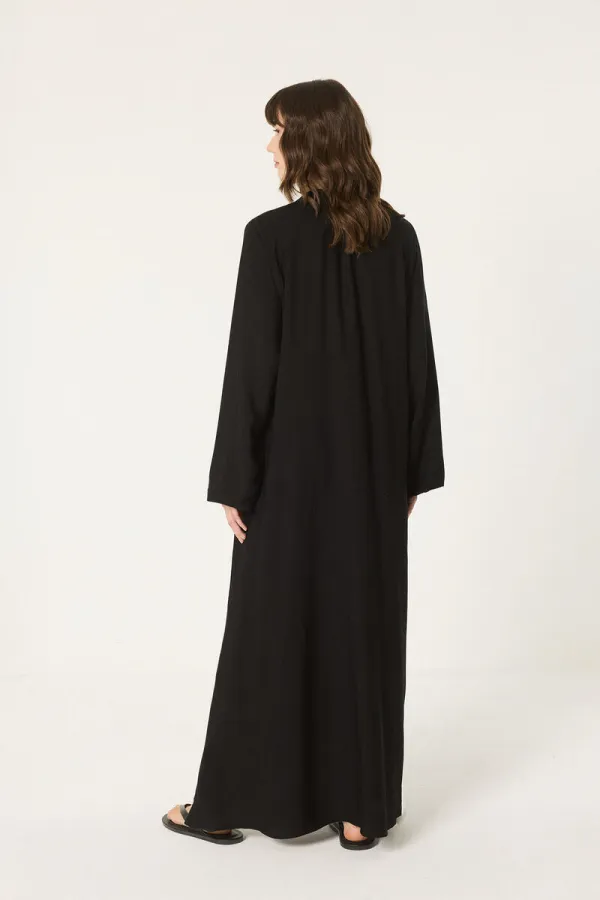 NAKIŞLI VİSKON ELBİSE