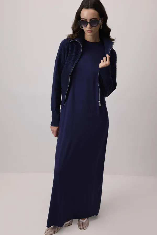 BASIC VISCOSE DRESS BASIC VISCOSE DRESS