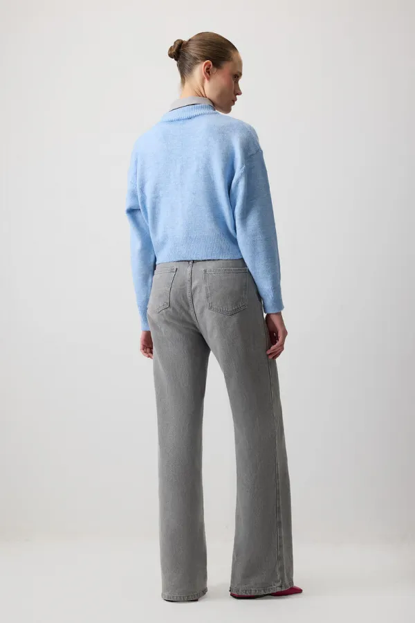 DÜĞMELİ KISA TRIKO HIRKA