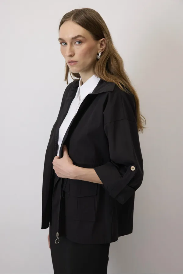 PARKA À CAPUCHE IMPERMÉABLE