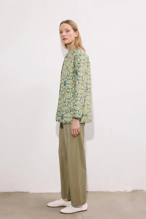 VESTE MATELASSÉE À MOTIFS