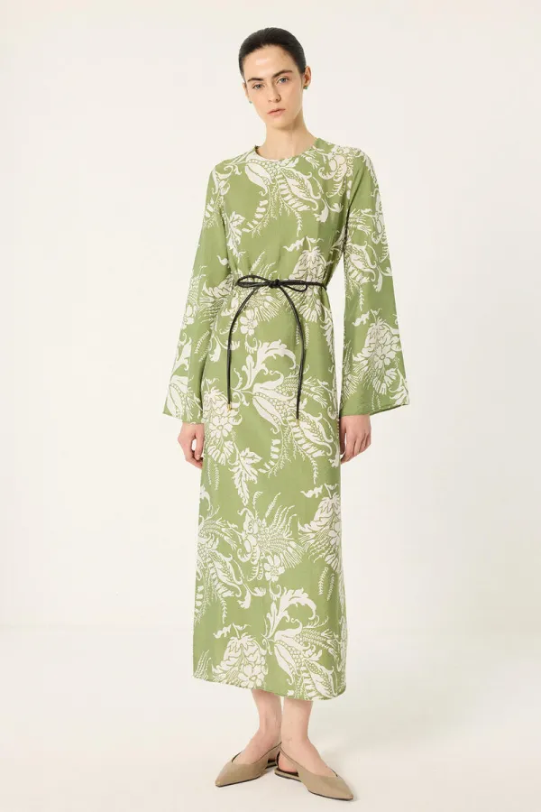 FLORAL PATTERN DRESS FLORAL PATTERN DRESS