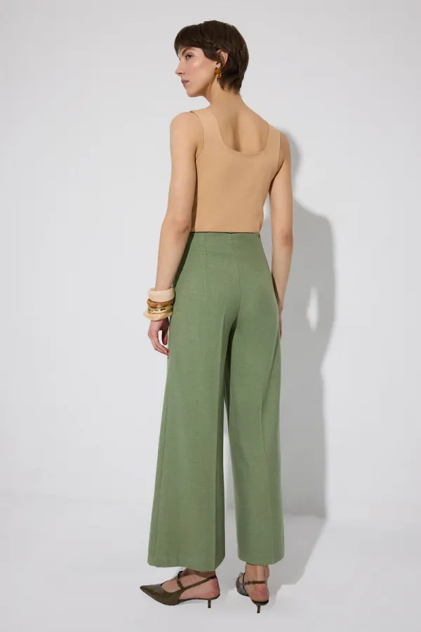 MODAL KARIŞIMLI FLANEL NERVÜRLÜ PANTOLON