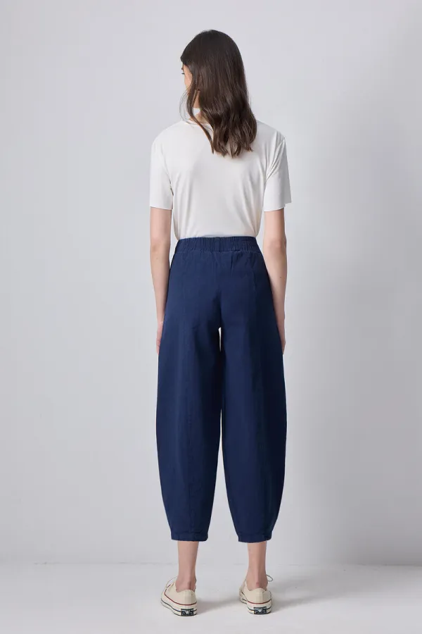 %100 PAMUKLU BELİ LASTİKLİ PANTOLON