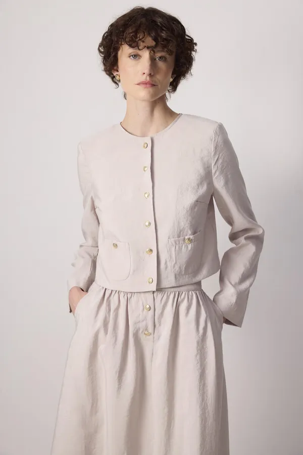 ENSEMBLE VESTE ET JUPE CUPRA