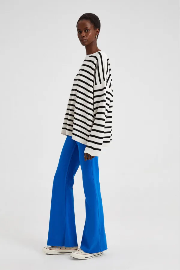 ÇİZGİLİ TRİKO KAZAK