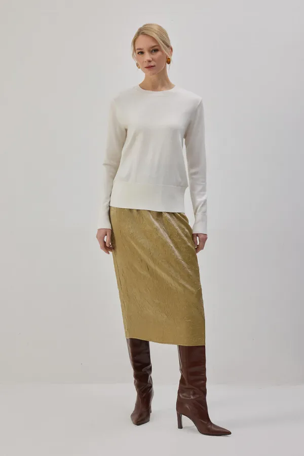 BASIC KNITTED SWEATER BASIC KNITTED SWEATER