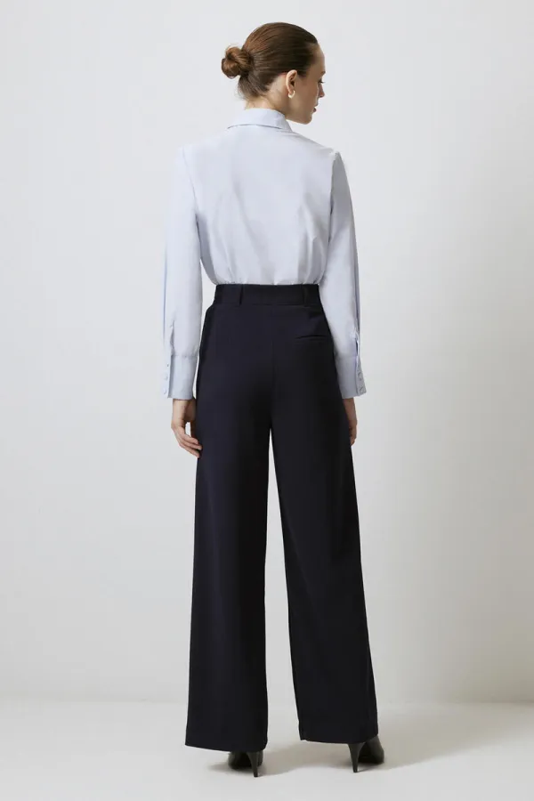 SNAP-BUTTON SHIRT BODYSUIT