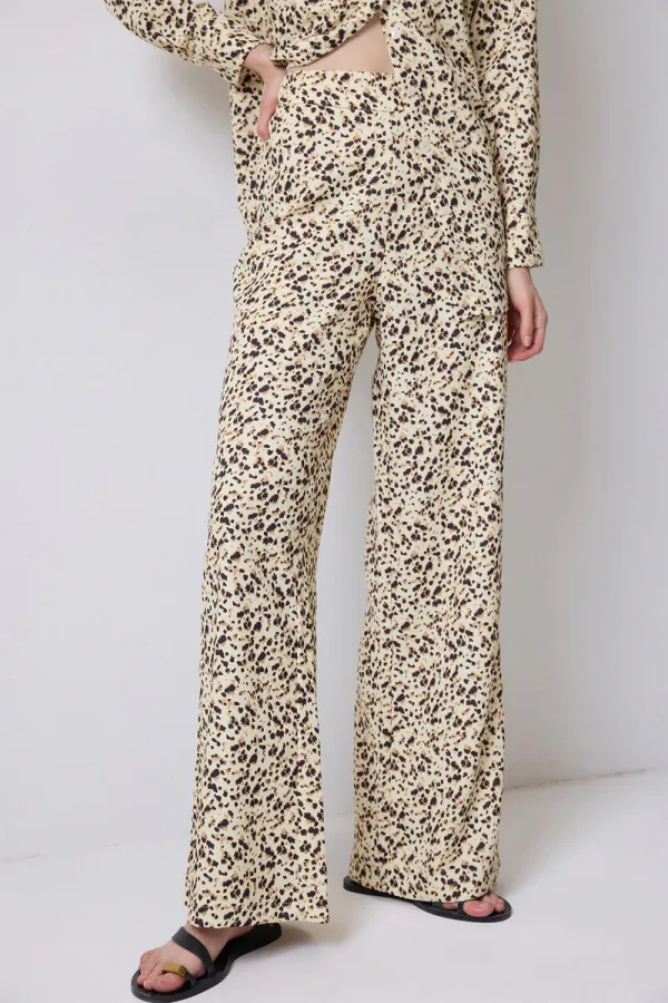 PATTERNED SHIRT AND TROUSER SET