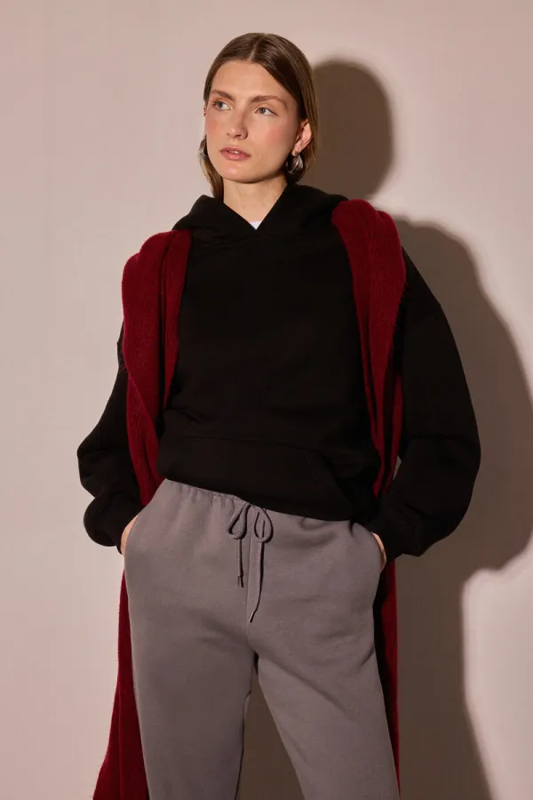 KNITTED PANTS WITH ELASTIC WAISTBAND