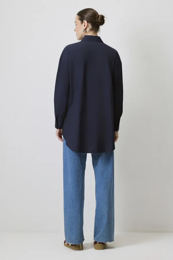 OVERSIZE FIT POPLIN SHIRT