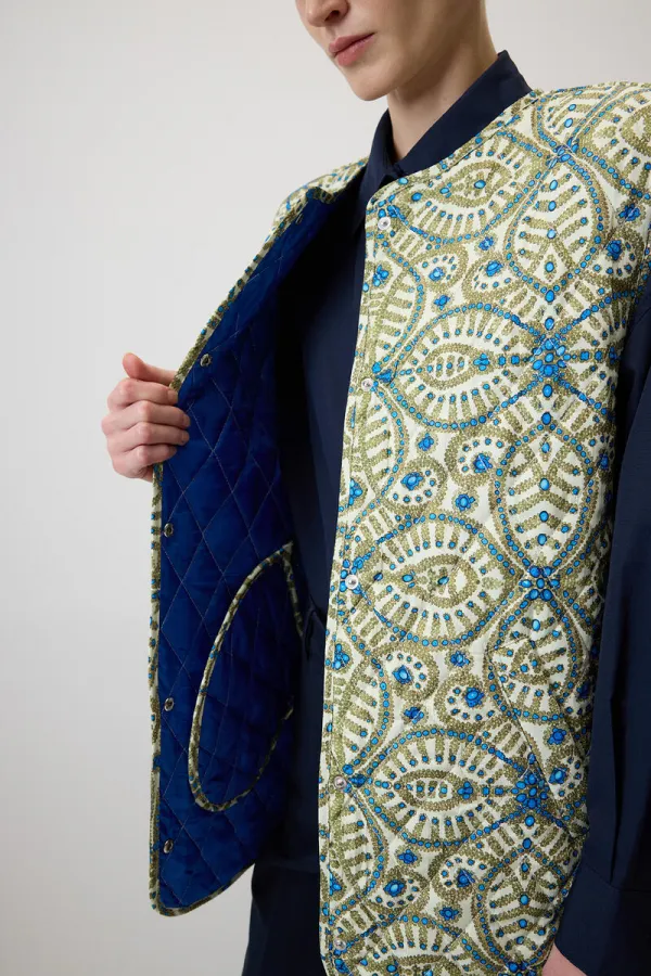 DESENLİ KAPİTONE YELEK